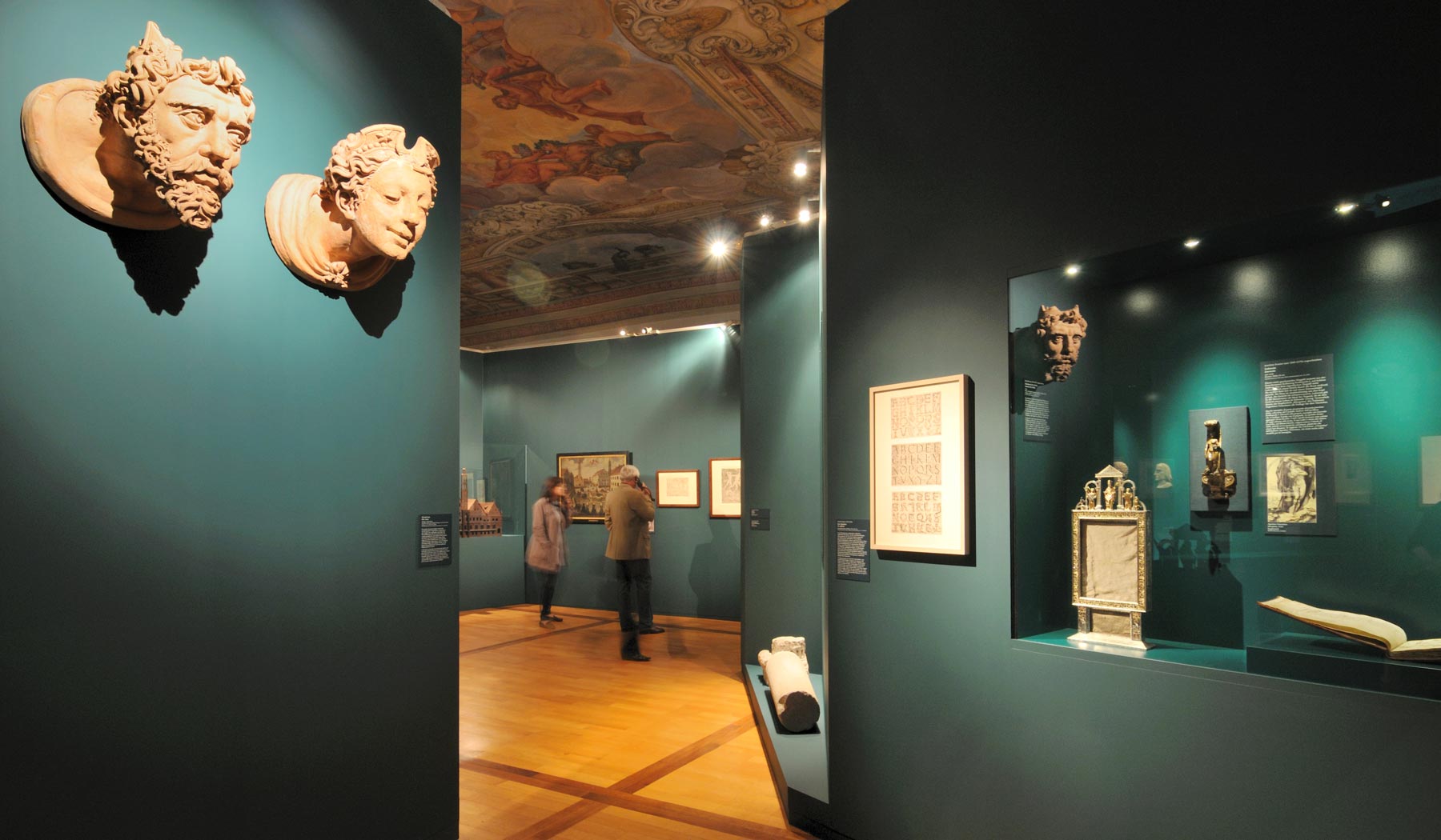 Ausstellungsgestaltung Bayern – Italien, Maximilianmuseum