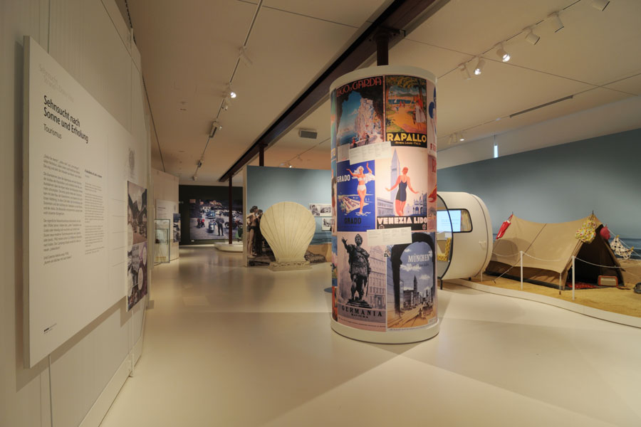 Ausstellungsgestaltung Bayern – Italien, TIM