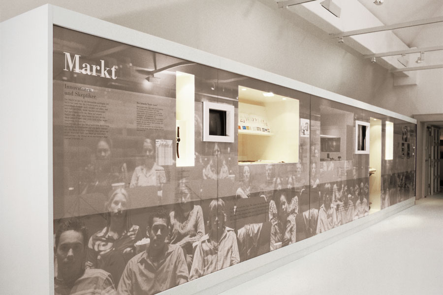 Ausstellungsgestaltung Immer wieder Neues