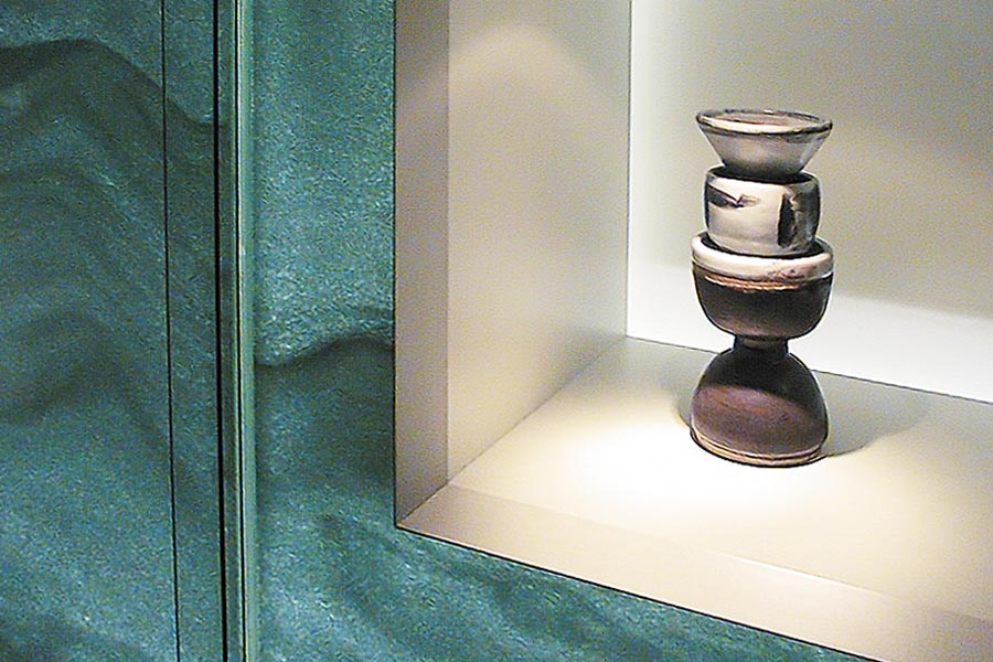 Ausstellungsgestaltung Kunst und Keramik