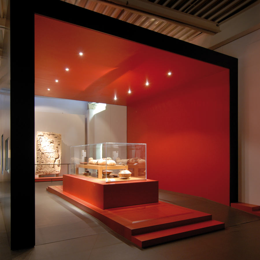 Ausstellungsgestaltung Maya Lokschuppen