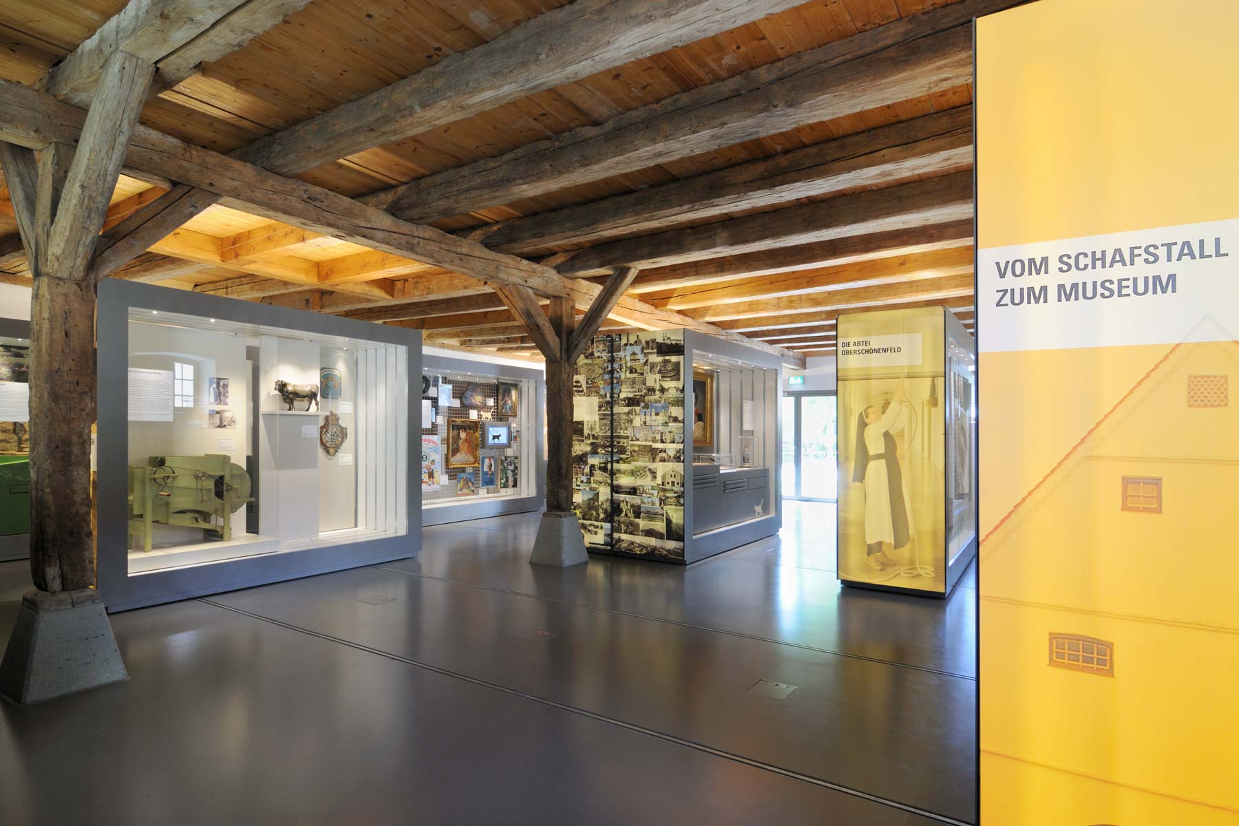 Ausstellungsgestaltung Volkskundemuseum Oberschönenfeld