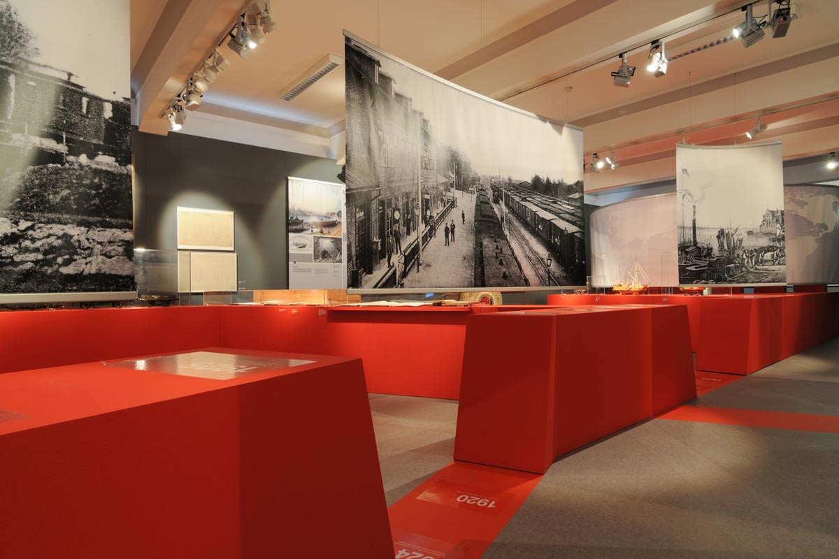 Ausstellungsgestaltung Transportwunder, DB Museum